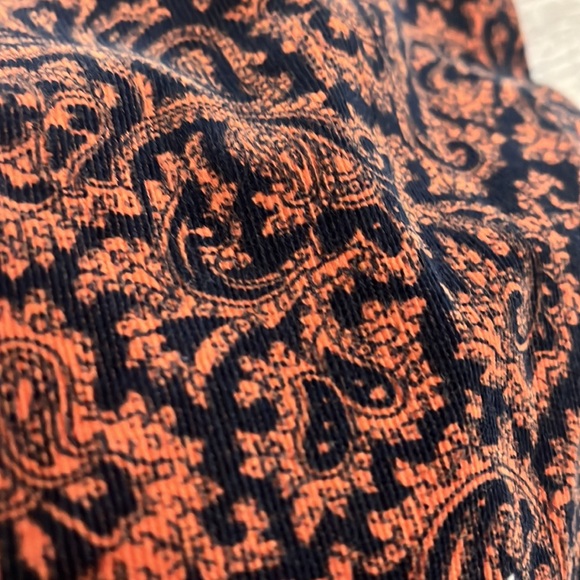 Pilcro and the Letterpress Serif Fit Mid Rise Stretch Corduroy Pants No.28 - Picture 9 of 11